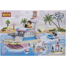 Tufy Toys Cogo Gırls 3 In 1 Sahil Kasabası