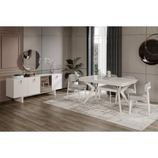 Doressa Bend Moon Yemek Odası Takımı