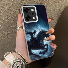 Ucuc Oppo RENO14 Pro Uyumlu Sert Akrilik Arka Silikon Kenar Lens Koruma Kılıf