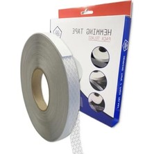 Die Grup 1.5 cm x 50 M Çift Taraflı Yapışkan Tela - Beyaz