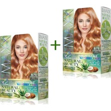 Die Grup 2 Paket Natural Beauty Amonyaksız Saç Boyası 8.73 Altın Karamel