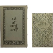Die Grup Mdf ve Kanvas Kitap Saklama Kutusu Seti, 2'li