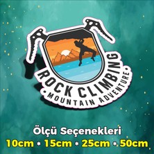 Sb Store Kamp Temalı Sticker Etiket Outdoor Adventure Camping Karavan - Model 104 - 10CM