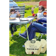 Ciyu Ticaret 8 Litre Katlanabilir Su Matarası Kamp Piknik Tatil Çok Amaçlı Katlanabilir Su Kabı