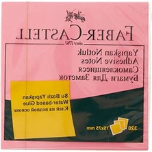 Die Grup Fosforlu Renkli Yapışkan Notluk - 75X75MM, 4 Renkli Küp