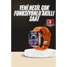 Marsilyan Akıllı Saat Android ve Ios Uyumlu Plastik Kordon Yeni Nesil