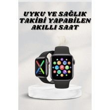 Marsilyan Akıllı Saat Wireless Şarj Yüksek Çözünürlüklü Müzik Dinleme Sesli Cevaplama