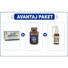 Orbi Vital Avantaj Paket AMINERA+D3K2+MAGNEZYUM