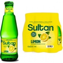 Sultan Limon Aromalı Maden Suyu 24X200ML