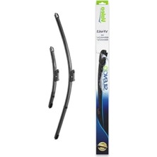 Die Grup Silencio Flat Blade Set Silecek Seti - Fiat 500L / 500X, Opel Mokka (650+350 Mm)