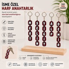 Isme Özel Harf Anahtarlık – Kişiye Özel 3D Baskı Isim Anahtarlığı