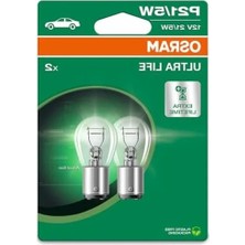 Die Grup 12V BAY15D Ampul, 21/5W Blister Paket Ultralife