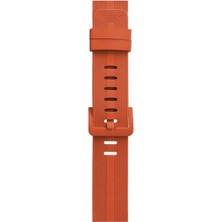 Magicool Watch 42mm Kr408 Çizgili Silikon Kordon - Turuncu