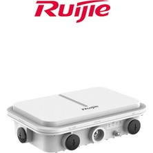 Ruijie Ruıjıe RG-AP680-L Wi-Fi 6 802.11AX 1 Port Rj-45 + 1 Port Sfp Poe 2.4 Ghz & 5 Ghz Poe Adatörsüz Outdoor Omnı Anten (360 D