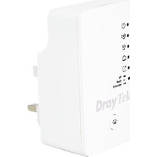 Draytek Vigor AP802 AC1200 Dual Band Mesafe Genişletici Ev Ofis Tipi Priz Tip