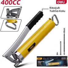 Delı Profesyonel  Gres ( Yağ  ) Tabancası 400CC Çelik Gövdeli