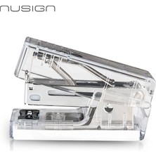 Nusign Nusıgn Mini Zımba Makinesi 12 Yaprak Kapasiteli Şeffaf