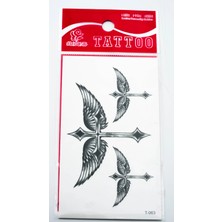 Zuum Hac Işareti Kanat Model Küçük Boy , Minimal Geçici Dövme,tattoo