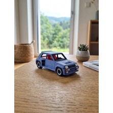 Mekatris R5 Turbo 2 Yarış Arabası Kendin Yap (Dıy) Kit Card Maket - Klasik Ralli Temalı 3D Puzzle