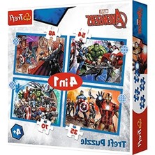 Die Grup 4'ü 1 Arada Puzzles, Cesur Yenilmezler Teması