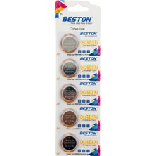 Beston CR1632 3V Lityum Düğme Pil - (5 Adet)