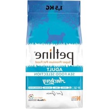 Die Grup Düşük Tahıllı Hamsili Kedi Maması, 1.5 kg Yetişkinler Için