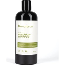 Bionaturca Organik Sertifikalı Dökülme Karşıtı Biberiye Şampuanı 400ML