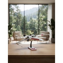 Mekatris X-Wing Uzay Gemisi Kendin Yap (Dıy) Kit Card Maket - Bilimkurgu Yıldız Savaşları Temalı 3D Puzzle