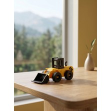 Mekatris Tekerlekli Yükleyici Loader Kendin Yap (Dıy) Kit Card Maket - Iş Makinesi Kepçe Temalı 3D Puzzle