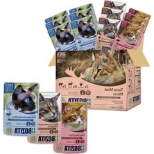 Die Grup 12X85 gr Ağırlığında Jöle Içinde Etli Kedi Konservesi, Multibox
