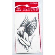 Zuum Melek Model Küçük Boy , Minimal Geçici Dövme,tattoo