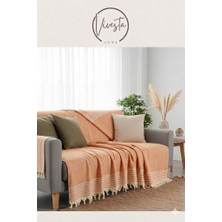 Vivesta Home Kanepe & Koltuk Örtüsü 180×210 cm – %100 Pamuk, Yumuşak Dokulu, Yıkanabilir