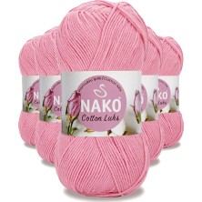 Die Grup 5 Adet Cotton Lüks Yelek Tunik Kazak Bluz Hırka Ipi Yünü Pembe 97549