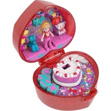 Die Grup Mattel  80. Yıl Dönümü Için Oyuncak Bebekli Mücevher Kutusu, Balon Hayvan ve Yüzük, Kutlama Eğlencesi Temalı Yüzük Kutusu, JGK21