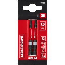 Die Grup Darbeli Bit Seti, 2 Parça, 60 mm Uzunluk, Yüksek Dayanıklılık