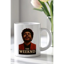 Mio Life The Weekend Tasarımlı 330ML Baskılı Beyaz Seramik Kupa Bardak