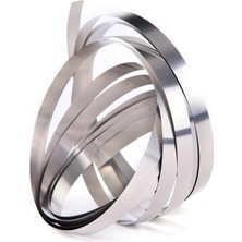 Motorobit Nikel Şerit Lehim Punta Teli 5X0.10mm 1 Metre Yüksek Performanslı Çift Yönlü Kullanım