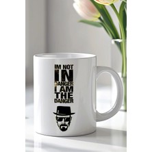 Mio Life Breaking Bad Tasarımlı 330ML Baskılı Beyaz Seramik Kupa Bardak