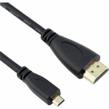 Platoon 1.8 Metre Micro HDMI Kablo 1.8 Metre Mikro HDMI Kablo Micro Hdmı To Hdmı Telefonlara Olmaz