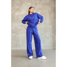 Ponçik Modal Oyso Kumaş Eşofman Takımı Oversize Rahat Kalıp 24588