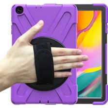 Renas Store Galaxy T510 Tab A 10.1 Kılıf Amazing Tablet Kapak - Mor