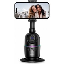 Xkin 360° Dönen Yüz Takipli Akıllı Telefon Standı Gimbal Siyah