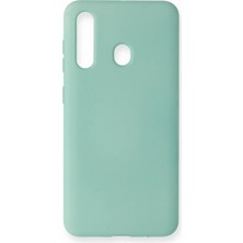 Varyant Store   Samsung Galaxy M40 Kılıf Nano Içi Kadife Silikon - Turkuaz