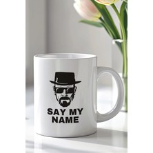 Mio Life Breaking Bad Tasarımlı 330ML Baskılı Beyaz Seramik Kupa Bardak