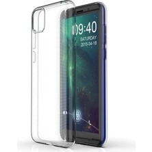 Varyant Store   Huawei Y5P Kılıf Lüx Şeffaf Silikon - Şeffaf