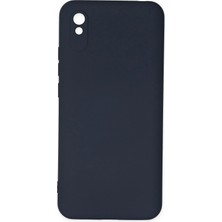 Varyant Store    Redmi 9A Kılıf Nano Içi Kadife Silikon - Lacivert