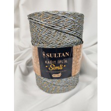 Sultan Simli Kağıt Ip El Örgü Ipi 200GR.-240MT. (1 Adet) - Renk: 250