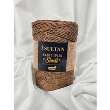 Sultan Simli Kağıt Ip El Örgü Ipi 200GR.-240MT. (1 Adet) - Renk: 243