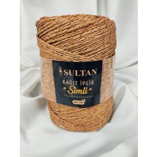 Sultan Simli Kağıt Ip El Örgü Ipi 200GR.-240MT. (1 Adet) - Renk: 234