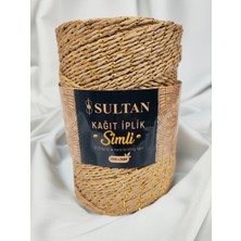 Sultan Simli Kağıt Ip El Örgü Ipi 200GR.-240MT. (1 Adet) - Renk: 239